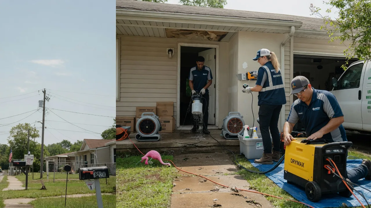 Storm Damage Water Removal in Lake Cormorant, MS near me